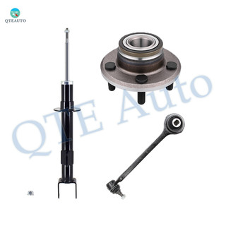 Set of 3 Front Right Lower Forward Control Arm Ball Joint-Wheel Hub Bearing Assembly-Suspension Strut Assembly For 2013 2014 Dodge Challenger