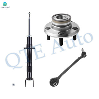 Set of 3 Front Right Lower Forward Control Arm Ball Joint-Wheel Hub Bearing Assembly-Suspension Strut Assembly For 2013 2014 Dodge Challenger
