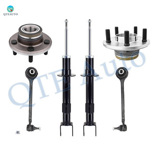 Set of 6 Front Lower Forward Control Arm Ball Joint-Wheel Hub Bearing Assembly-Suspension Strut Assembly For 2013 2014 Dodge Challenger