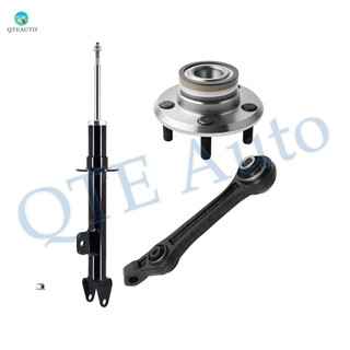 Set of 3 Front Lower Rearward Control Arm-Wheel Hub Bearing Assembly-Suspension Strut Assembly For 2005-2010 Chrysler 300