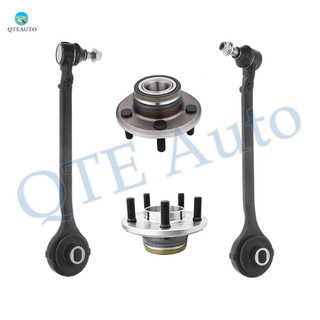 Set of 4 Front Lower Forward Control Arm Ball Joint-Wheel Hub Bearing Assembly For 2007-2010 2012-2014 Dodge Charger