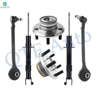 Set of 6 Front Lower Forward Control Arm Ball Joint-Wheel Hub Bearing Assembly-Suspension Strut Assembly For 2005-2008 Dodge Magnum