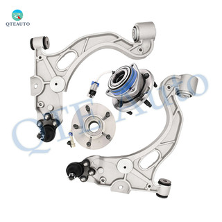 Set of 4 Front Lower Control Arm Ball Joint-Wheel Hub Bearing Assembly For 2000-2005 Pontiac Bonneville