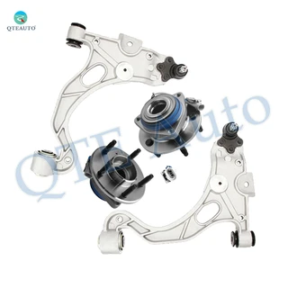 Set of 4 Front Lower Control Arm Ball Joint-Wheel Hub Bearing For 1998-2001 Buick Park Avenue
