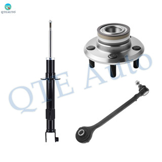 Set of 3 Front Left Lower Forward Control Arm Ball Joint-Wheel Hub Bearing Assembly-Suspension Strut Assembly For 2005-2008 Dodge Magnum