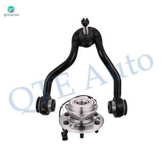 Front Right Upper Control Arm Ball Joint-Wheel Hub Bearing Assembly For 1995-2000 GMC Yukon