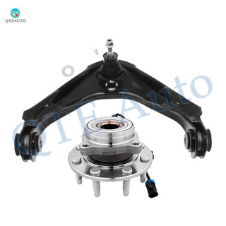 Front Upper Control Arm Ball Joint-Wheel Hub Bearing Assembly For 2001-2006 GMC Sierra 2500 HD With 8 Stud Hub