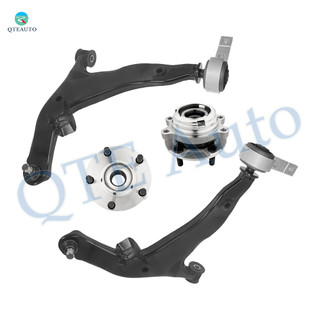 Set of 4 Front Lower Control Arm Ball Joint-Wheel Hub Bearing Assembly For 2003-2007 Nissan Murano