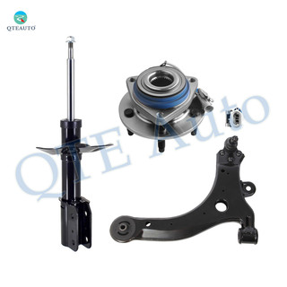 Set of 3 Front Right Lower Control Arm Ball Joint-Wheel Hub Bearing Assembly-Suspension Strut Assembly For 1999-2001 Pontiac Grand Prix