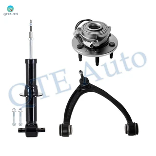 Set of 3 Front Right Upper Control Arm Ball Joint-Wheel Hub Bearing Assembly-Suspension Strut Assembly For 2015 2016 Chevrolet Suburban