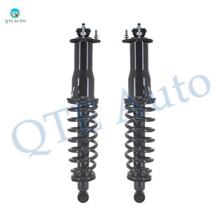 Pair of 2 Rear L-R Quick Complete Strut-Coil Spring For 2002-2005 Lexus IS300