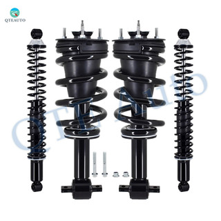 Set of 4 Front Quick Complete Strut-Coil Spring Assembly-Rear Complete Shock Absorber Kit For 2019 GMC Sierra 1500 Limited RWD