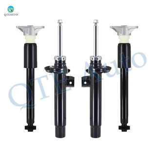 Set of 4 Front Suspension Strut Assembly-Rear Complete Shock Absorber Kit For 2017 BMW 430I