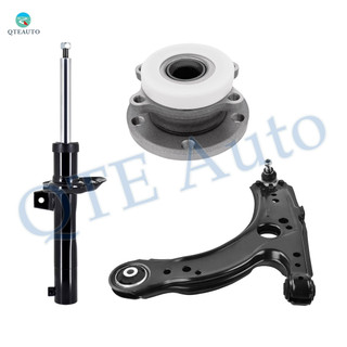 Set of 3 Front Left Lower Control Arm Ball Joint-Wheel Hub Bearing Assembly-Suspension Strut Assembly For 2005 2006 Volkswagen Jetta Set of 3 Front Left Lower Control Arm Ball Joint-Wheel Hub Bearing Assembly-Suspension Strut Assembly For 2005 2006 Volkswagen Jetta