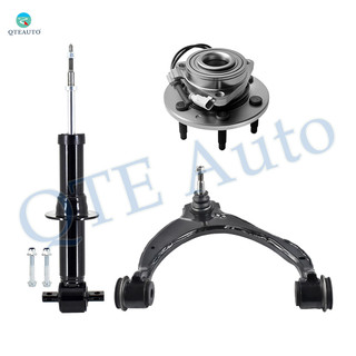 Set of 3 Front Right Upper Control Arm Ball Joint-Wheel Hub Bearing Assembly-Suspension Strut Assembly For 2019 GMC Sierra 1500 Limited Monotube Performance Upgrade