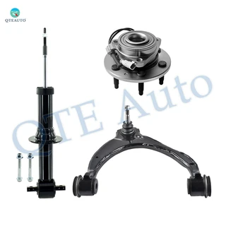 Set of 3 Front Right Upper Control Arm Ball Joint-Wheel Hub Bearing Assembly-Suspension Strut Assembly For 2014-2018 Chevrolet Silverado 1500