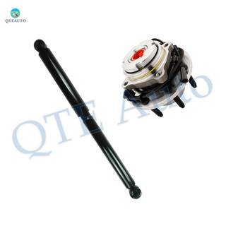 Front Shock Absorber-Wheel Hub Bearing Assembly For 2003 2004 Ford F-250 Super Duty 4WD Monotube Performance Upgrade