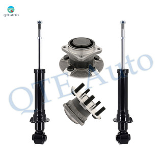 Set of 4 Rear Suspension Strut Assembly-Wheel Hub Bearing Assembly For 2000-2005 Toyota Celica