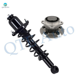 Rear Right Quick Complete Strut-Coil Spring Assembly-Wheel Hub Bearing Assembly For 2003-2008 Toyota Corolla Non-ABS