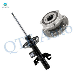 Front Left Suspension Strut Assembly-Wheel Hub Bearing Assembly For 2015-2017 Chrysler 200