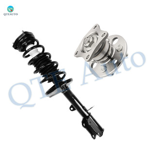 Rear Right Quick Complete Strut-Coil Spring Assembly-Wheel Hub Bearing Assembly For 1993-2002 Toyota Corolla