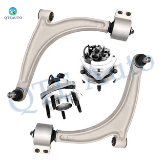 Set of 4 Front Lower Control Arm Ball Joint-Wheel Hub Bearing Assembly For 2005-2010 Pontiac G6