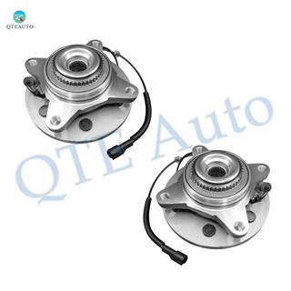 Pair of 2 Front Wheel Hub Bearing Assembly For 2004 Ford F-150 Heritage 4WD with 6 Stud Hub