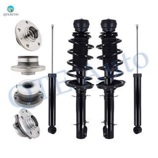 Set of 8 Front Quick Complete Strut-Coil Spring Assembly-Wheel Hub Bearing Assembly-Rear Shock Absorber-Wheel Hub Bearing Assembly For 2005 Volkswagen Jetta Set of 8 Front Quick Complete Strut-Coil Spring Assembly-Wheel Hub Bearing Assembly-Rear Shock Absorber-Wheel Hub Bearing Assembly For 2005 Volkswagen Jetta