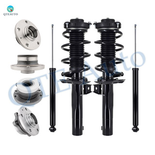 Set of 8 Front Quick Complete Strut-Coil Spring Assembly-Wheel Hub Bearing Assembly-Rear Shock Absorber-Wheel Hub Bearing Assembly For 2005 Volkswagen Jetta w/o Sport Suspension Set of 8 Front Quick Complete Strut-Coil Spring Assembly-Wheel Hub Bearing Assembly-Rear Shock Absorber-Wheel Hub Bearing Assembly For 2005 Volkswagen Jetta w/o Sport Suspension