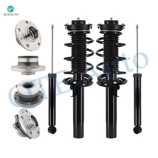 Set of 8 Front Quick Complete Strut-Coil Spring Assembly-Wheel Hub Bearing Assembly-Rear Shock Absorber-Wheel Hub Bearing Assembly For 2011-2014 Volkswagen Jetta Exc. Sport Suspension Set of 8 Front Quick Complete Strut-Coil Spring Assembly-Wheel Hub Bearing Assembly-Rear Shock Absorber-Wheel Hub Bearing Assembly For 2011-2014 Volkswagen Jetta Exc. Sport Suspension
