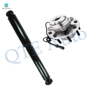 Front Shock Absorber-Wheel Hub Bearing Assembly For 2003 2004 Ford F-250 Super Duty 4WD Monotube Performance Upgrade 4WD