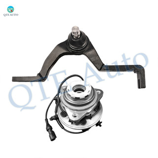 Front Right Upper Control Arm Ball Joint-Wheel Hub Bearing Assembly For 1998-2000 Ford Ranger Front Torsion 2 Piece Design