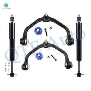Set of 4 Front Upper Control Arm Ball Joint-Shock Absorber For 1998-2007 Mazda B3000