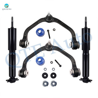 Set of 4 Front Upper Control Arm Ball Joint-Shock Absorber For 1998-2007 Mazda B3000 RWD