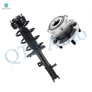 Front Right Quick Complete Strut-Coil Spring Assembly-Wheel Hub Bearing Assembly For 2011-2014 Chrysler 200