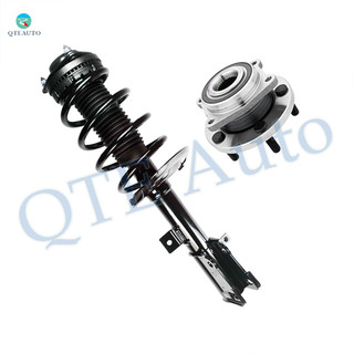 Front Left Quick Complete Strut-Coil Spring Assembly-Wheel Hub Bearing Assembly For 2007-2010 Chrysler Sebring FWD