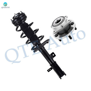 Front Left Quick Complete Strut-Coil Spring Assembly-Wheel Hub Bearing Assembly For 2007-2010 Chrysler Sebring FWD