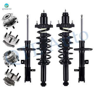 Set of 8 Front Suspension Strut Assembly-Wheel Hub Bearing Assembly-Rear Quick Complete Strut-Coil Spring Assembly-Wheel Hub Bearing Assembly For 2011-2014 Chrysler 200