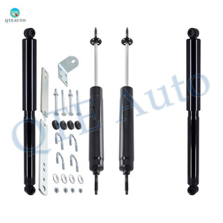 Set of 4 Front Steering Damper-Rear Shock Absorber For 1984-1996 Ford Bronco