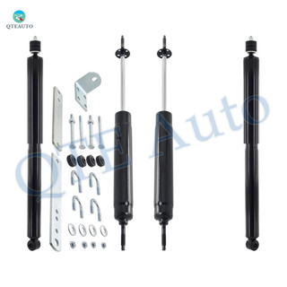Set of 4 Front Steering Damper-Rear Shock Absorber For 1997 1998 Ford F-250 4WD