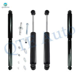 Set of 4 Front Steering Damper-Rear Shock Absorber For 1993-1998 Jeep Grand Cherokee Monotube Performance Upgrade