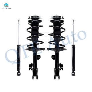 Set of 4 Front Quick Complete Strut-Coil Spring-Rear Shock Absorber For 2015-2020 Toyota Sienna FWD w/o Mobility Auto Access Package