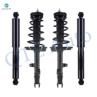 Set of 4 Front Quick Complete Strut-Coil Spring-Rear Shock Absorber For 2010-2017 Chevrolet Equinox w/o 19" Wheels