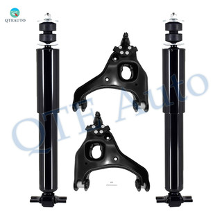Set of 4 Front Upper Control Arm Ball Joint-Shock Absorber For 1999-2006 Chevrolet Silverado 1500 RWD RWD