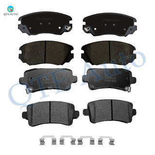 Set of 8 Front-Rear Ceramic Brake Pad Kit For 2011-2013 2015-2017 Buick Regal