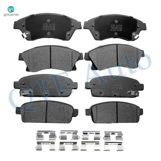 Set of 8 Front-Rear Ceramic Brake Pad Kit For 2011-2015 Chevrolet Cruze LTZ LT ECO LS L