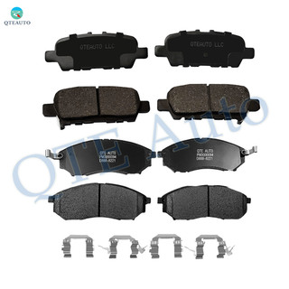 Set of 8 Front-Rear Ceramic Brake Pad Kit For 2015-2019 Infiniti Q70L
