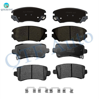 Set of 8 Front-Rear Ceramic Brake Pad Kit For 2016 Chevrolet Malibu Limited