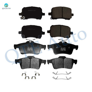 Set of 8 Front-Rear Ceramic Brake Pad Kit For 2007-2009 Pontiac Solstice