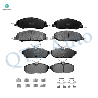 Set of 8 Front-Rear Ceramic Brake Pad Kit For 2005-2010 Ford Mustang
